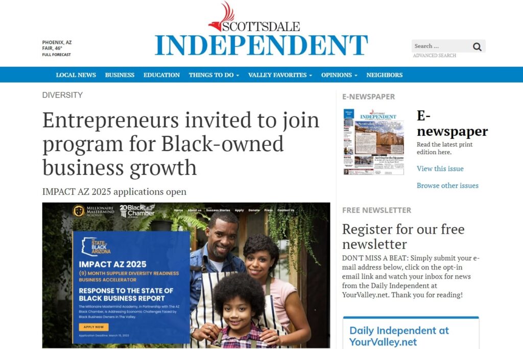 Entrepreneurs invited to join program for Black-owned business growth